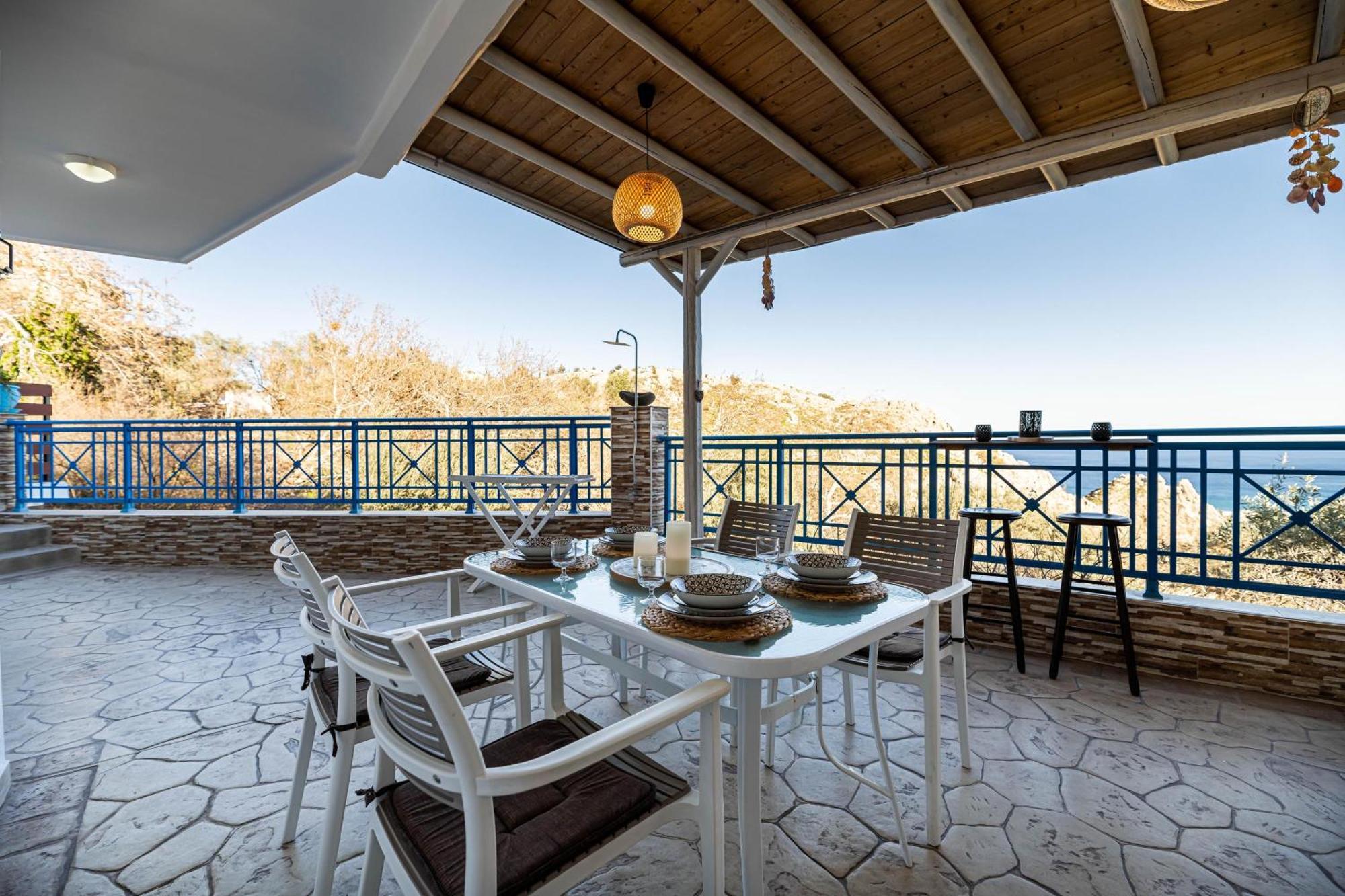 Aperanto Galazio Apartment Archangelos  Ngoại thất bức ảnh